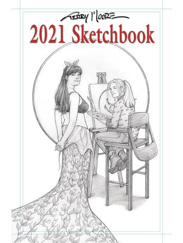 ABSTRACT STUDIOS TERRY MOORE 2021 SKETCHBOOK