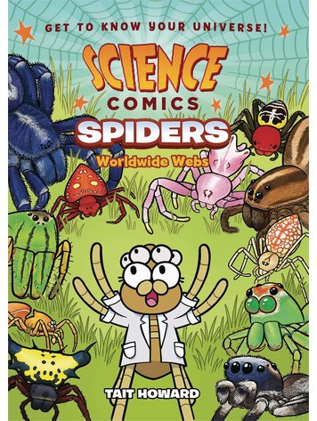FIRST SECOND BOOKS SCIENCE COMICS SPIDERS GN