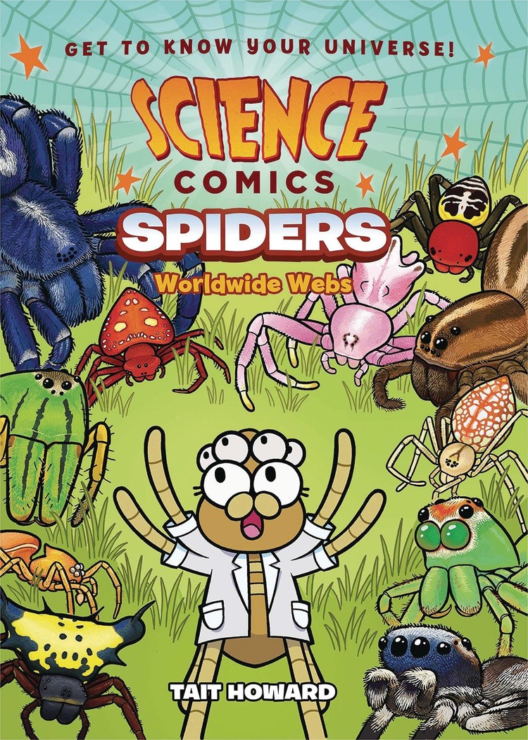 FIRST SECOND BOOKS SCIENCE COMICS SPIDERS GN