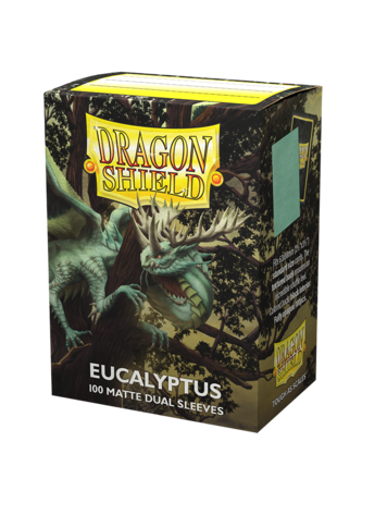 DRAGON SHIELD DRAGON SHIELD 100CT MATTE DUAL SLEEVES EUCALYPTUS