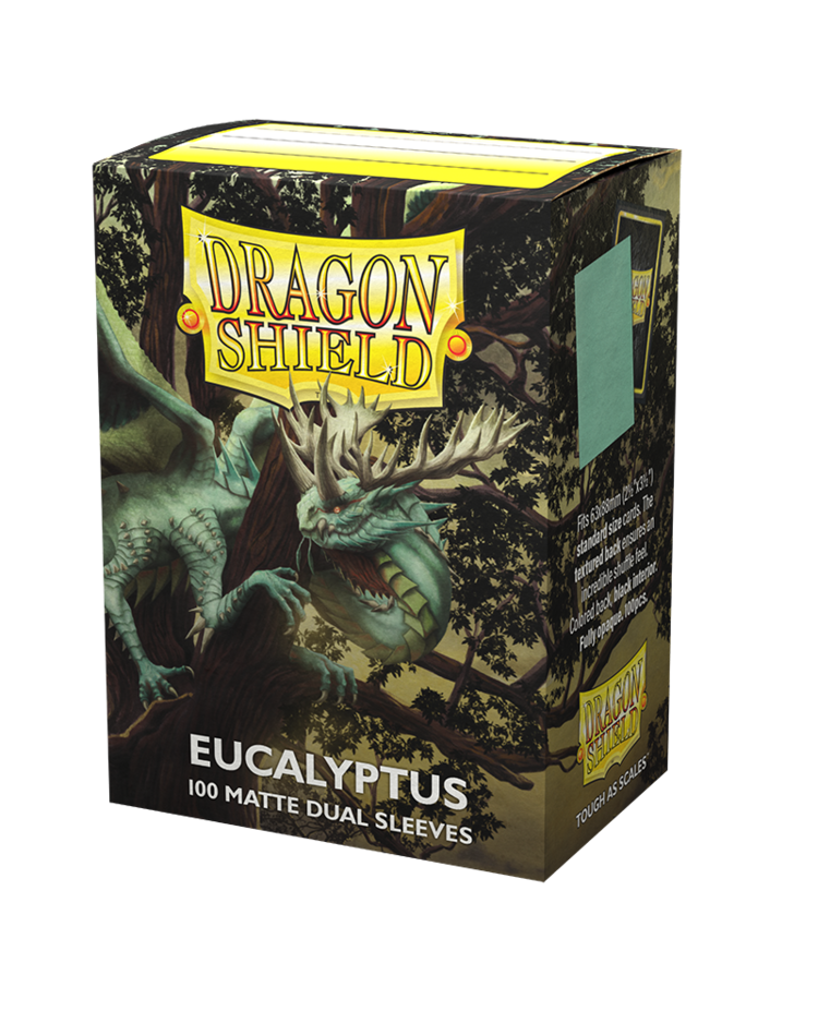 DRAGON SHIELD DRAGON SHIELD 100CT MATTE DUAL SLEEVES EUCALYPTUS