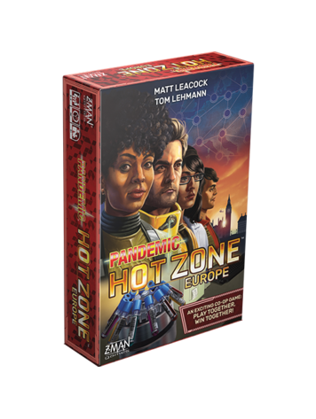 Z-MAN GAMES INC PANDEMIC: HOT ZONE - EUROPE