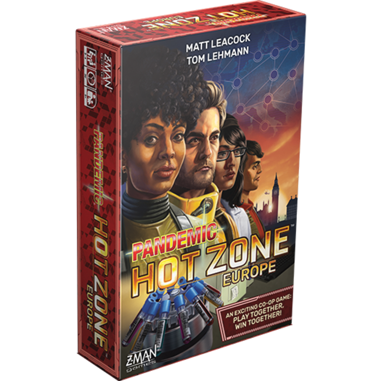 Z-MAN GAMES INC PANDEMIC: HOT ZONE - EUROPE