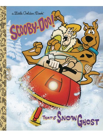 GOLDEN BOOKS SCOOBY DOO THATS SNOW GHOST LITTLE GOLDEN BOOK