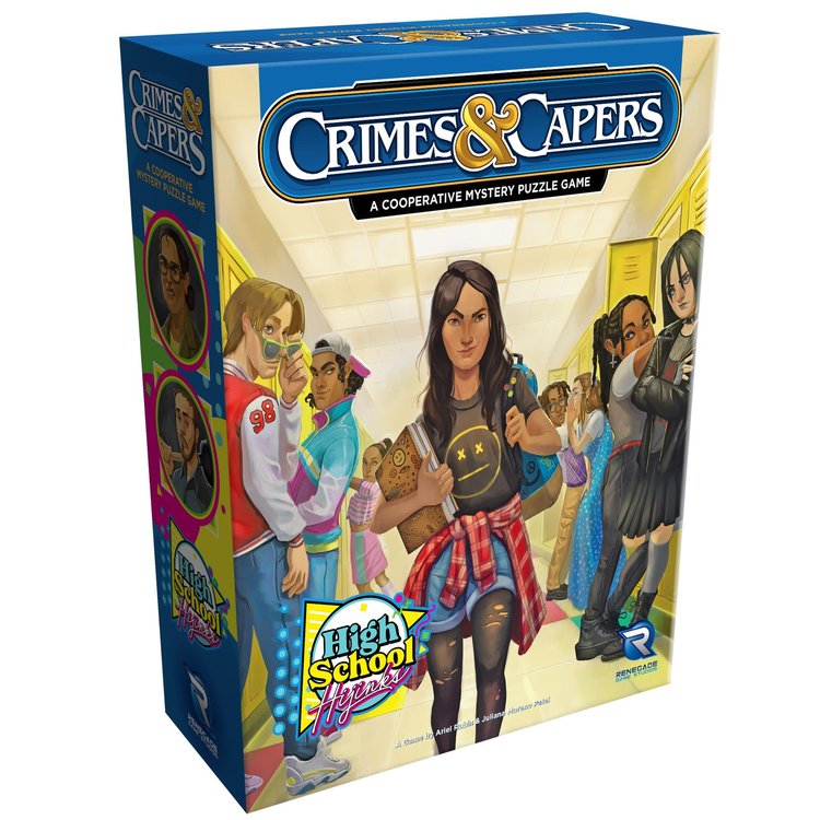 RENEGADE GAME STUDIOS CRIMES & CAPERS: HIGH SCHOOL HIJINKS