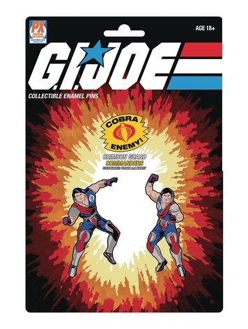 SDCC 2021 GI JOE TOMAX & XAMOT PX PIN SET