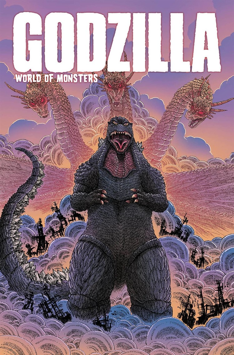 IDW PUBLISHING GODZILLA WORLD OF MONSTERS T