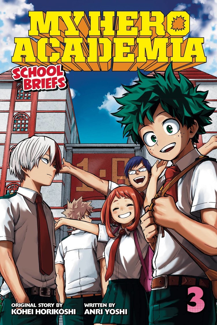 VIZ MEDIA LLC MY HERO ACADEMIA SCHOOL BRIEFS NOVEL SC VOL 03