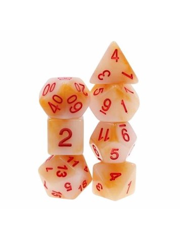 FOAM BRAIN GAMES FOAM BRAIN GAMES WHITE JADE RPG DICE SET
