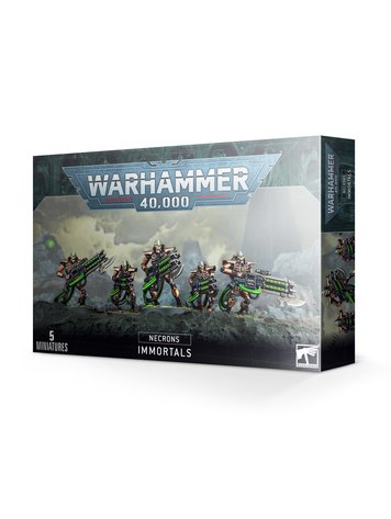GAMES WORKSHOP WH 40K NECRONS IMMORTALS / DEATHMARKS