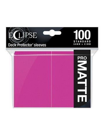 ULTRA PRO ULTRA PRO ECLIPSE SLEEVES 100 CT MATTE PINK