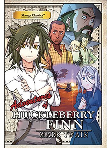 MANGA CLASSICS ADVENTURES OF HUCKLEBERRY FINN GN