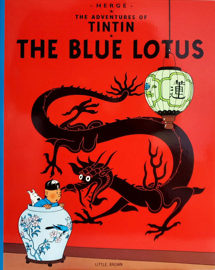 LITTLE BROWN & COMPANY TINTIN VOL 01 THE BLUE LOTUS TP