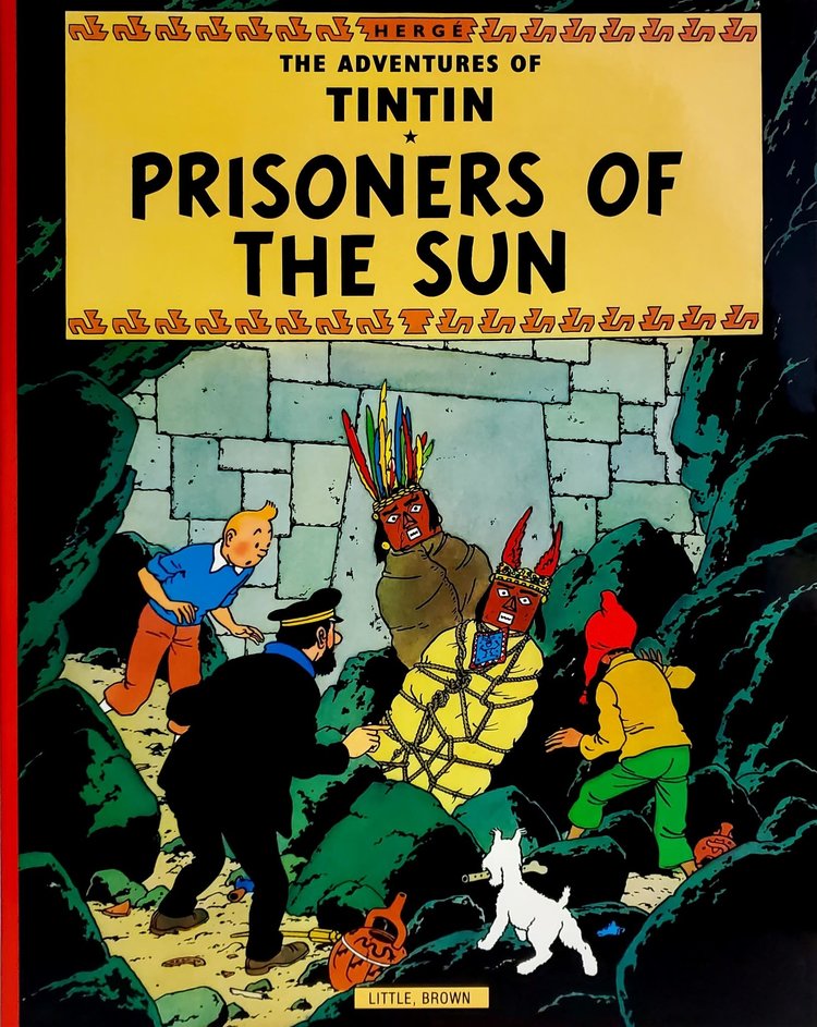 LITTLE BROWN & COMPANY TINTIN VOL 12 THE PRISONERS OF THE SUN TP