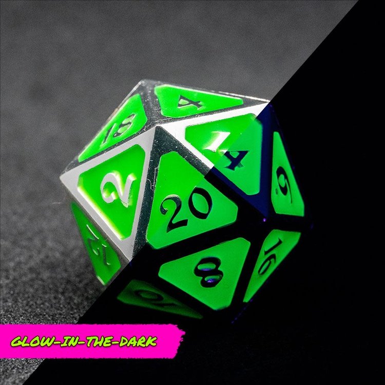 DIE HARD DICE DIE HARD MULTICLASS DIRE D20 - AFTERDARK MYTHICA NEON RAVE