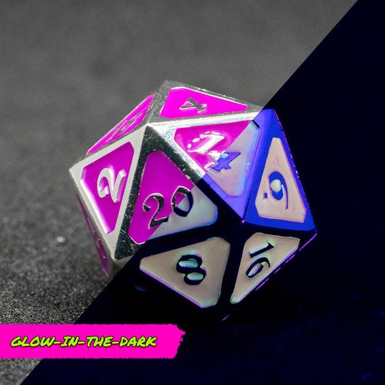 DIE HARD DICE DIE HARD MULTICLASS DIRE D20 - AFTERDARK MYTHICA NEON HAZE