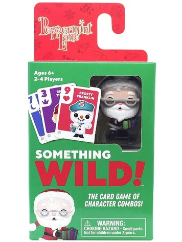 FUNKO SOMETHING WILD! THE CARD GAME PEPPERMINT LANE SANTA CLAUS