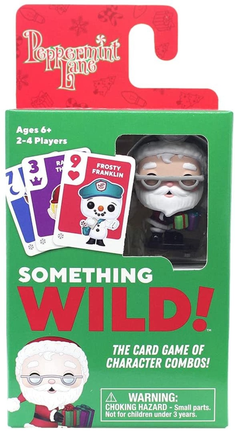 FUNKO SOMETHING WILD! THE CARD GAME PEPPERMINT LANE SANTA CLAUS