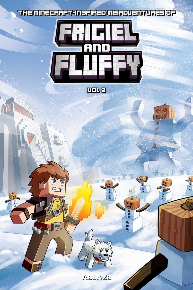ABLAZE PUBLISHING MINECRAFT INSPIRED MISADV FRIGIEL & FLUFFY HC VOL 02