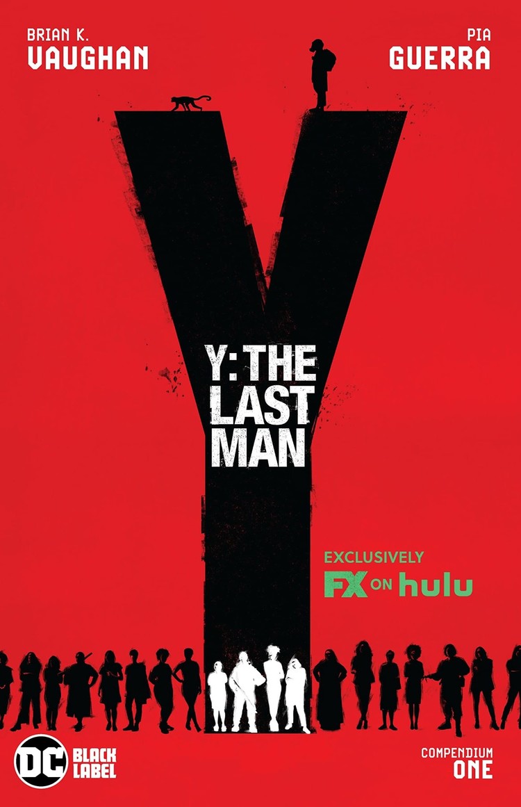 DC COMICS Y THE LAST MAN COMPENDIUM ONE TP TV TIE-IN COVER