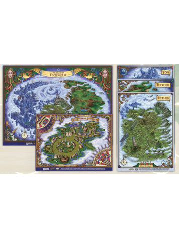 WIZARDS OF THE COAST D&D THE WILD BEYOND THE WITCHLIGHT MAP SET