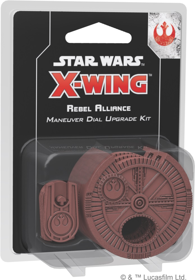 FANTASY FLIGHT GAMES STAR WARS X-WING MANEUVER DIAL PACK REBEL