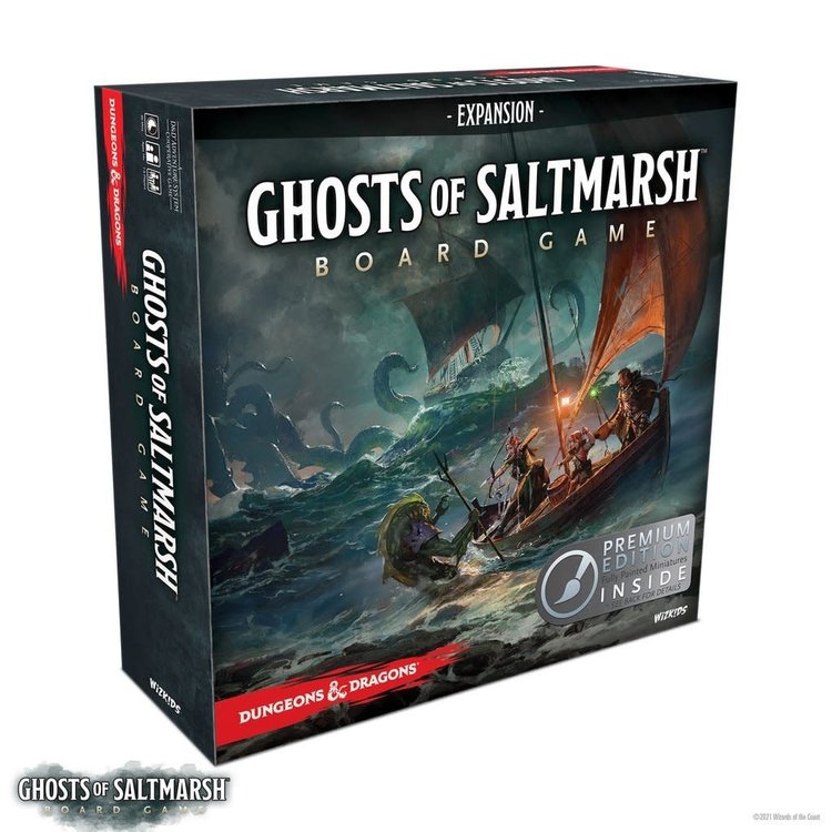 D&D GHOSTS OF SALTMARSH - BOARD GAME (PREMIUM)