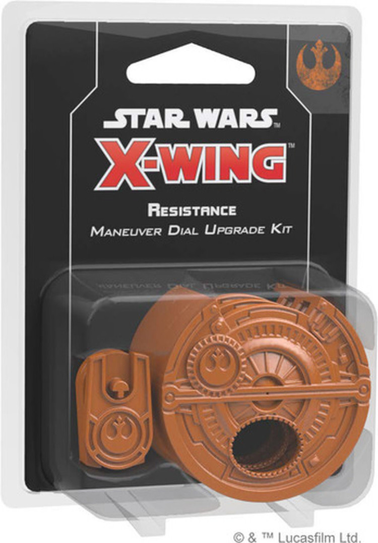 FANTASY FLIGHT GAMES STAR WARS X-WING RESISTANCE MANEUVER DIAL UPGRADE KIT