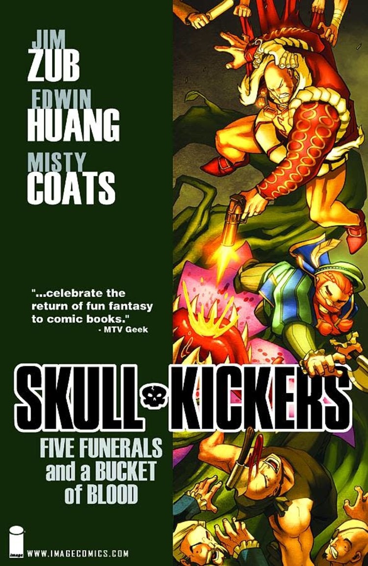IMAGE COMICS SKULLKICKERS TP VOL 02 FIVE FUNERALS & A BUCKET OF BLOOD