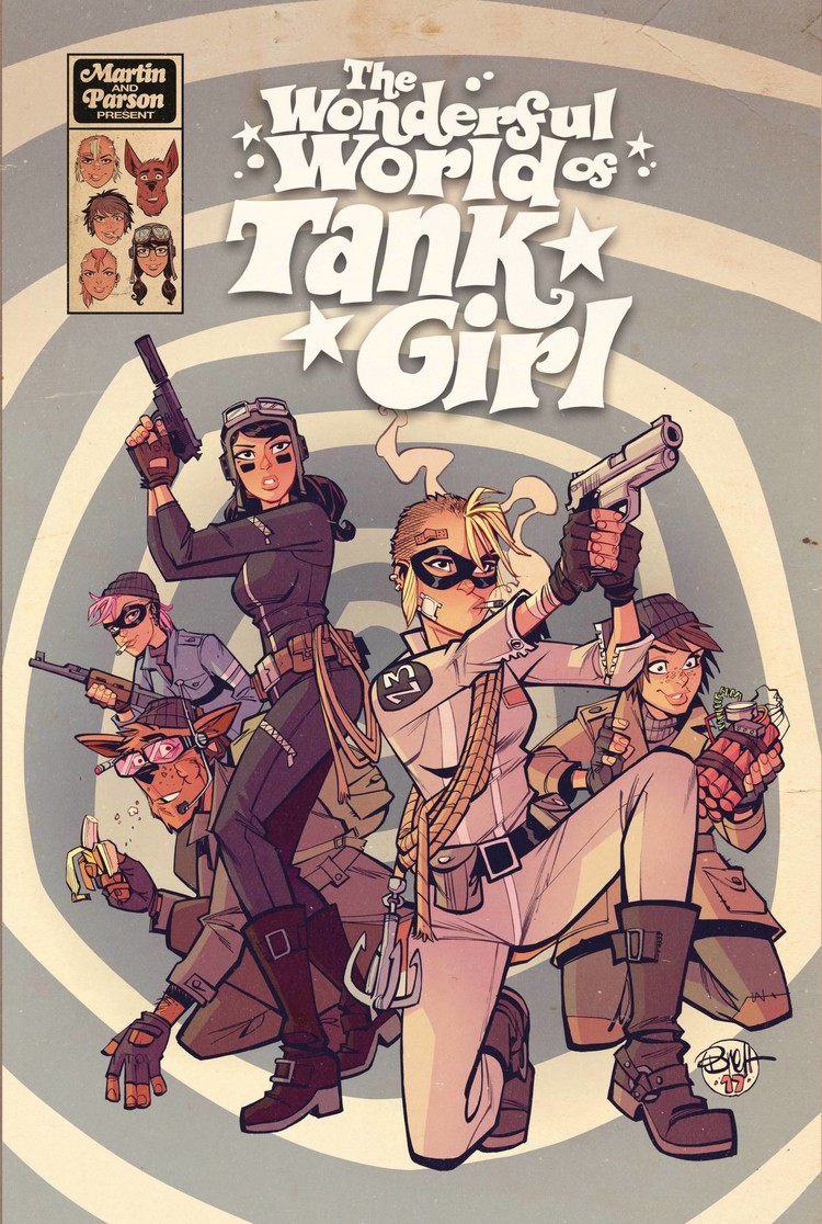 TITAN COMICS WONDERFUL WORLD OF TANK GIRL HC