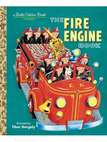 GOLDEN BOOKS THE FIRE ENGINE BOOK LITTLE GOLDEN BOOK