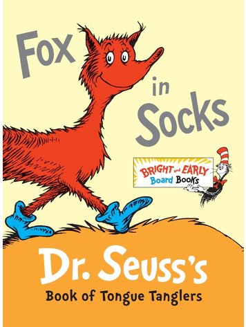 PENGUIN RANDOM HOUSE FOX IN SOCKS BIG B&E BOARD BOOKS (DR SEUSS)