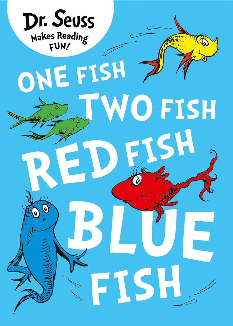 PENGUIN RANDOM HOUSE ONE FISH TWO FISH RED FISH BLUE FISH (DR SEUSS)