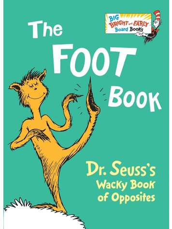 PENGUIN RANDOM HOUSE THE FOOT BOOK BIG B&E BOARD BOOK (DR SEUSS)