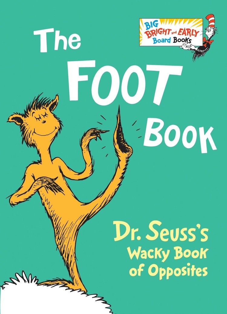PENGUIN RANDOM HOUSE THE FOOT BOOK BIG B&E BOARD BOOK (DR SEUSS)