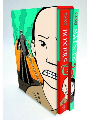 FIRST SECOND BOOKS BOXERS & SAINTS BOXED SET