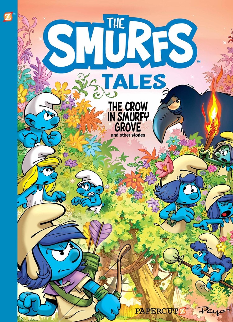 PAPERCUTZ SMURF TALES SC GN VOL 03 CROW IN SMURFY GROVE
