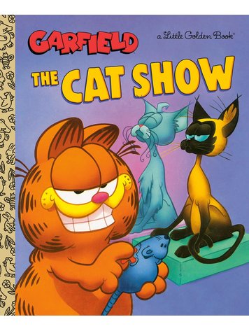GOLDEN BOOKS GARFIELD THE CAT SHOW LITTLE GOLDEN BOOK