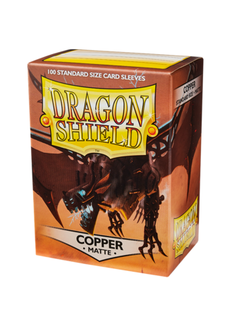 DRAGON SHIELD DRAGON SHIELD 100 CT SLEEVES MATTE COPPER
