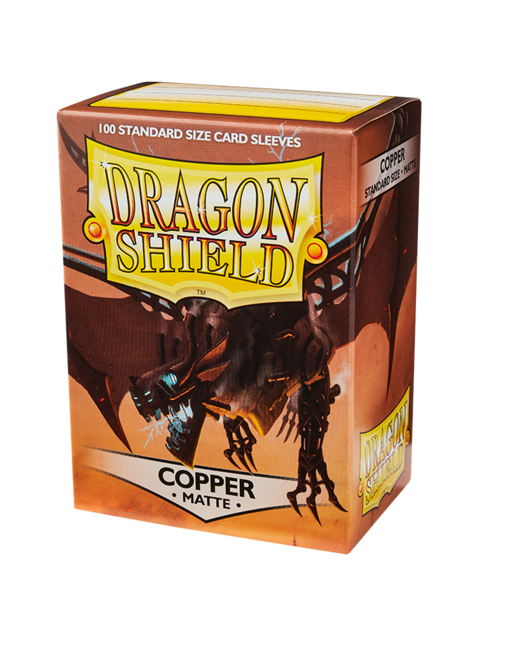 DRAGON SHIELD DRAGON SHIELD 100 CT SLEEVES MATTE COPPER