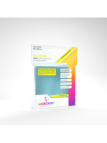GAMEGENIC GG BIG SQUARE PRIME SLEEEVES 50 CT