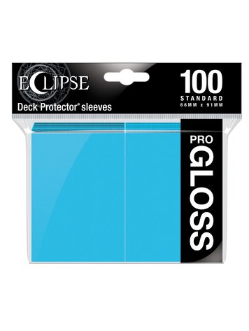 ULTRA PRO ULTRA PRO ECLIPSE SLEEVES 100 CT GLOSS: SKY BLUE