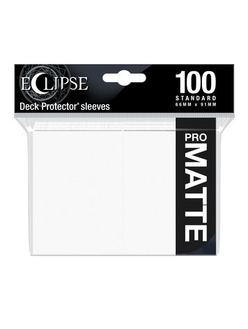 ULTRA PRO ULTRA PRO ECLIPSE SLEEVES 100 CT MATTE WHITE