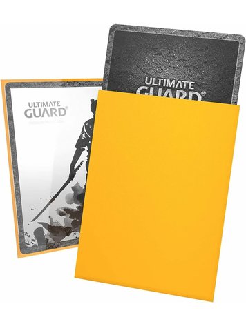 ULTIMATE GUARD KATANA SLEEVES STANDARD SIZE YELLOW 100 CT