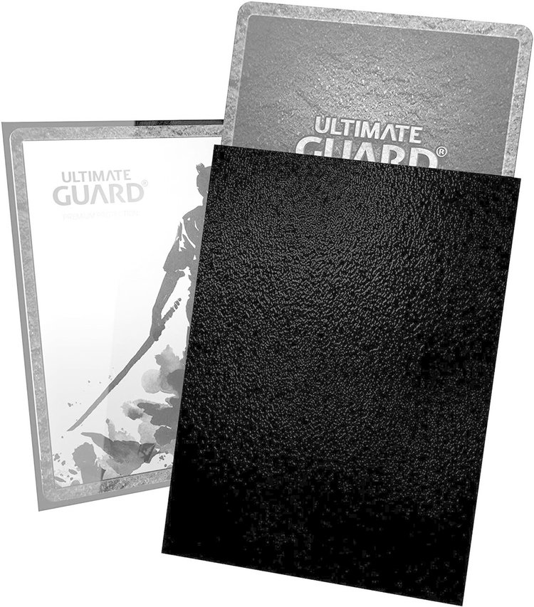 ULTIMATE GUARD KATANA SLEEVES STANDARD SIZE BLACK 100 CT