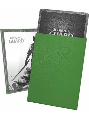 ULTIMATE GUARD KATANA SLEEVES STANDARD SIZE GREEN 100 CT