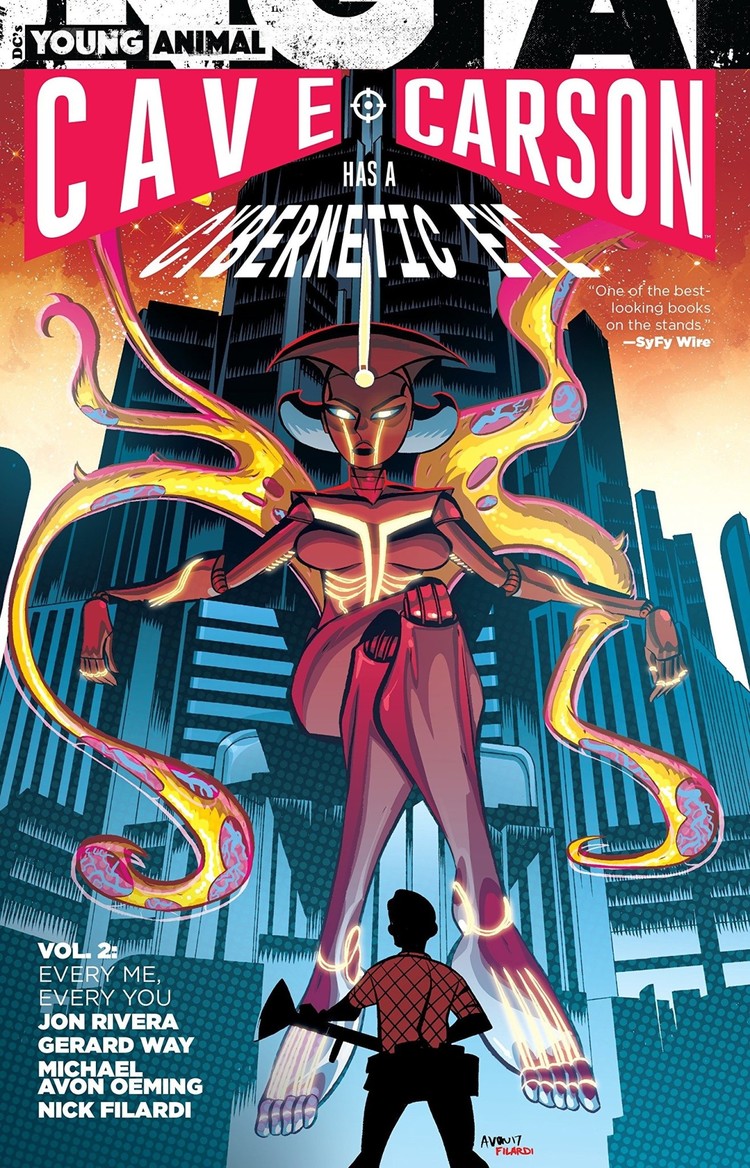 DC COMICS CAVE CARSON HAS A CYBERNETIC EYE TP VOL 02