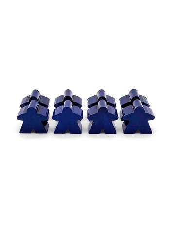 NORSE FOUNDRY 8 PACK OF METAL MEEPLES (BLUE)