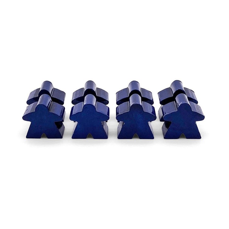 NORSE FOUNDRY 8 PACK OF METAL MEEPLES (BLUE)