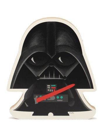 STAR WARS DARTH VADER 6IN CHUNKY WOOD ART